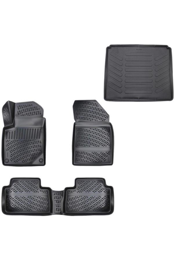 Rizline Peugeot 407 3D Paspas + Bagaj Havuzu 2005 - 2010 Arası Marka-Dönmezotoaksesuar - Image 1