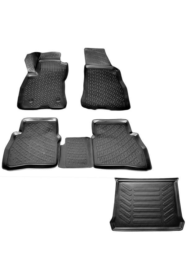 Rizline Fiat Doblo 2 3D Havuzlu Paspas + Bagaj Havuzu 2010-2020 Arası Marka Noyaglobaloto - Image 1