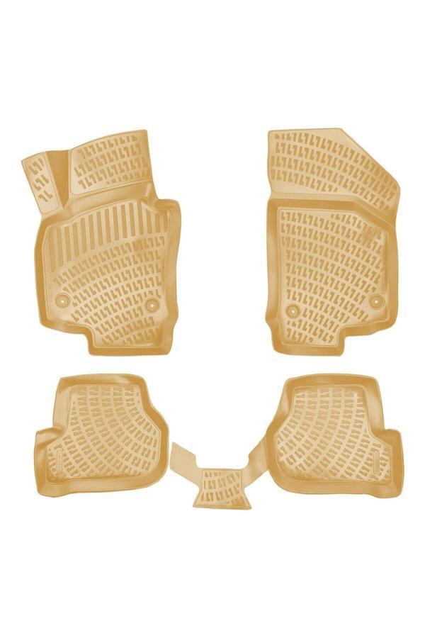 Rizline Seat (Alt Kısım)Ea 2006 Araca Özel Tasarım 3D Havuzlu Bej Paspas - Image 1