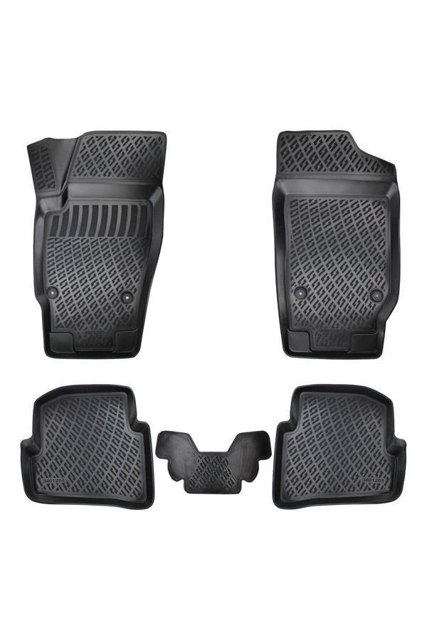 Rizline Volkswagen Polo 6R 2011 Araca Özel Tasarım 3D Havuzlu Paspas - Image 1