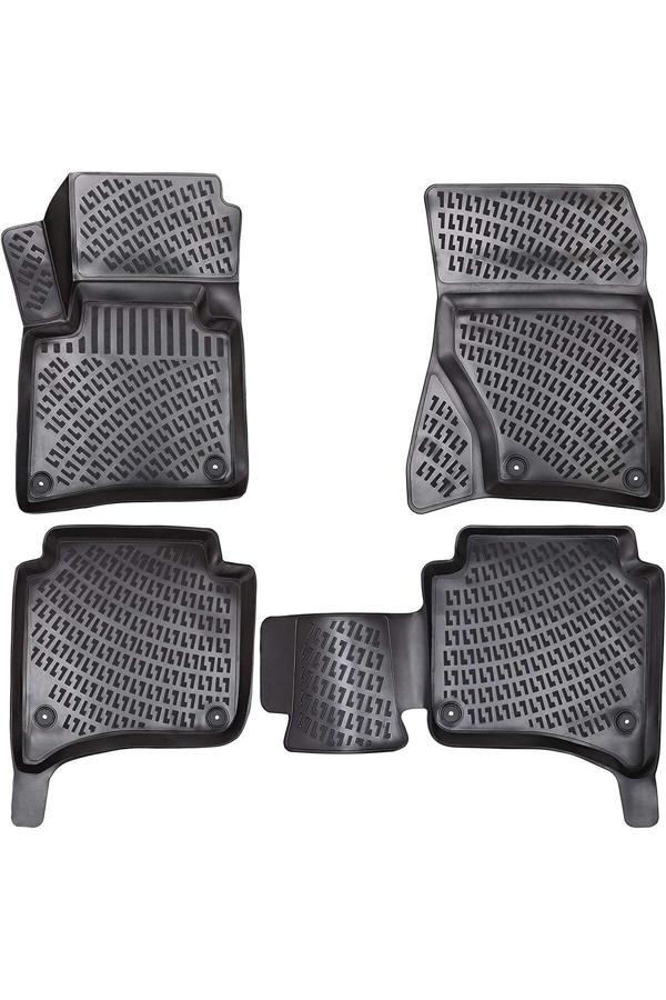 Rizline Volkswagen Touareg 2 Bölge Klimalı 2011 Araca Özel Tasarım 3D Havuzlu Paspas - Image 1