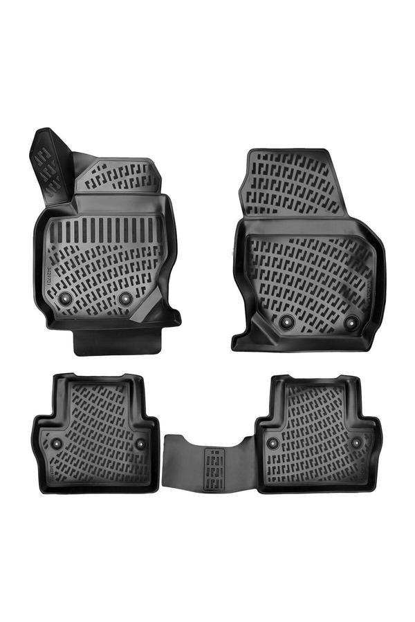 Rizline Volvo S80 2011 Araca Özel Tasarım 3D Havuzlu Paspas - Image 1