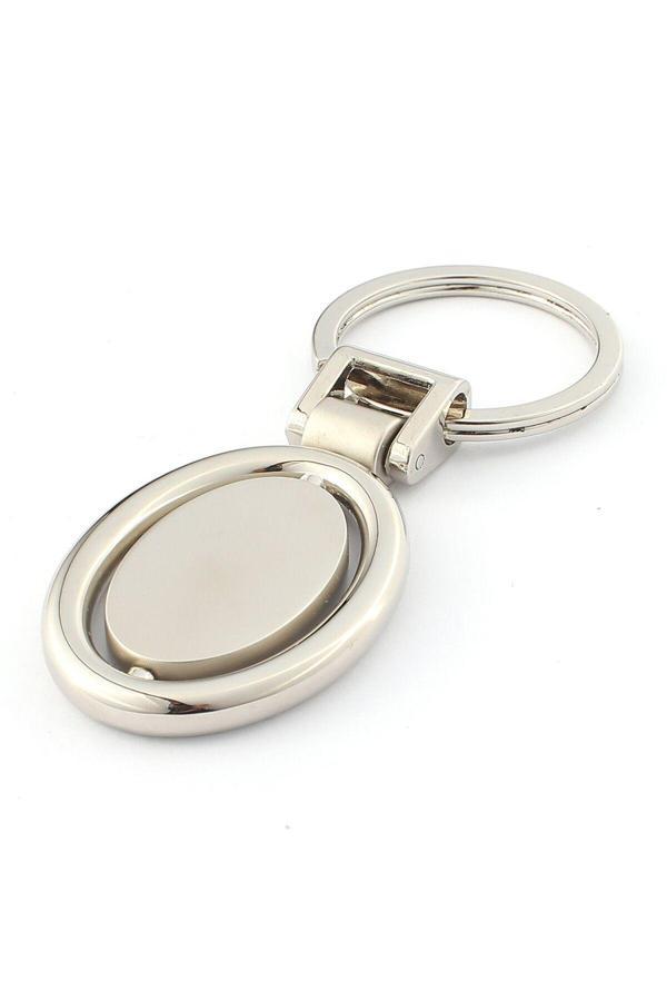 New Life Promosyon Nl Daire Desenli Ortası Dönen Şık 3D Anahtarlık ''Newlifepromosyon'' Mdl105 - Image 1