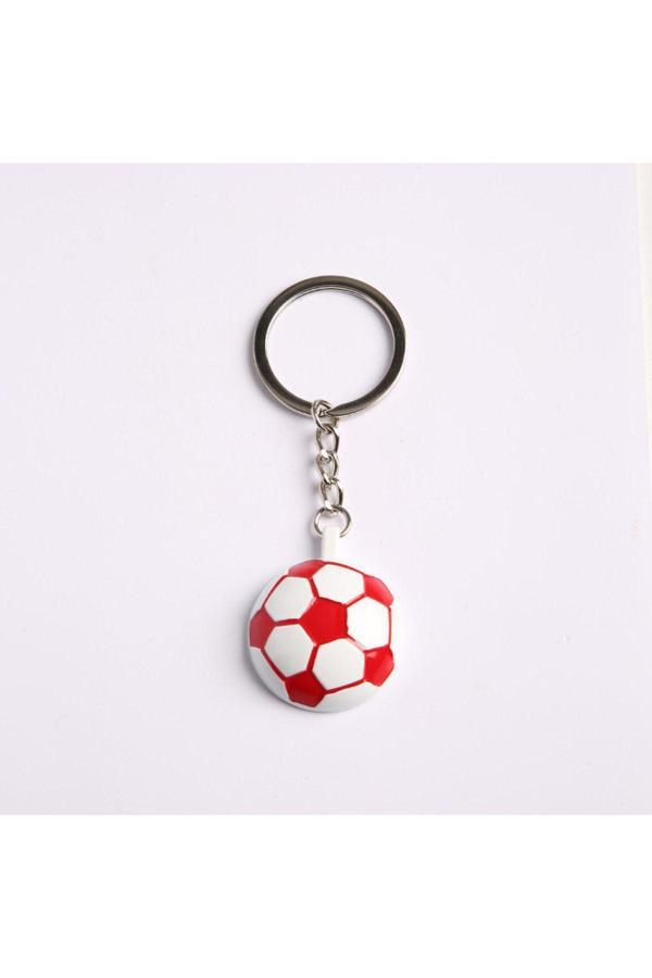 New Life Promosyon Nl Futbol Topu Tasarımlı Aynalı Anahtarlık - Image 1