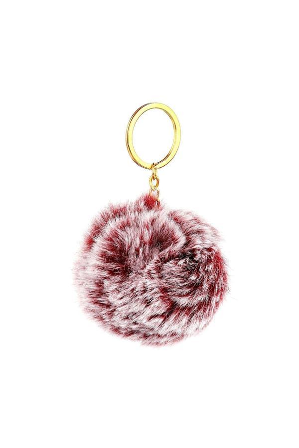 New Life Promosyon Nl Peluş Anahtarlık - Bordo - Image 1