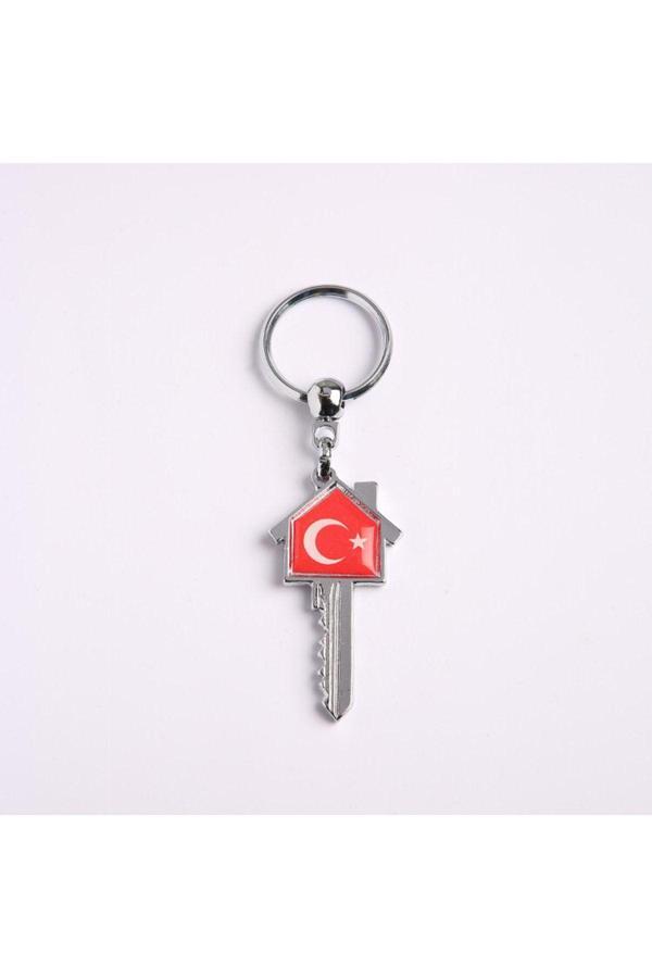 New Life Promosyon Nl Türk Bayrağı Temalı Anahtar Tasarımlı Anahtarlık - Image 1