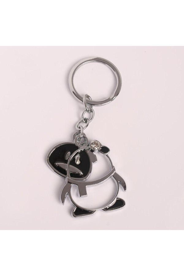 New Life Promosyon Nl Penguen Tasarımlı Metal Anahtarlık - Image 1