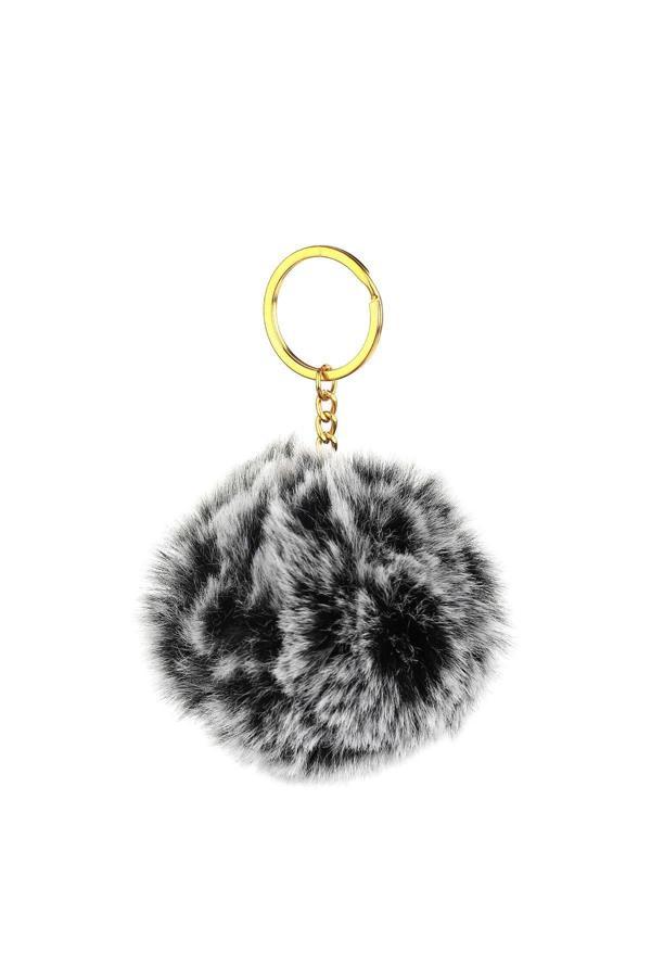 New Life Promosyon Nl Peluş Anahtarlık-Siyah-Gri - Image 1