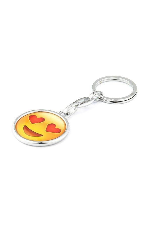 New Life Promosyon Nl Kalp Gözlü Emoji Anahtarlık ''Newlifepromosyon'' Mdl174 - Image 1