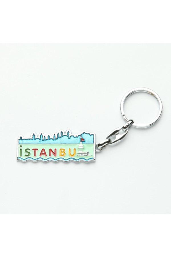 New Life Promosyon Nl Renkli Istanbul Yazılı Anahtarlık - Image 1