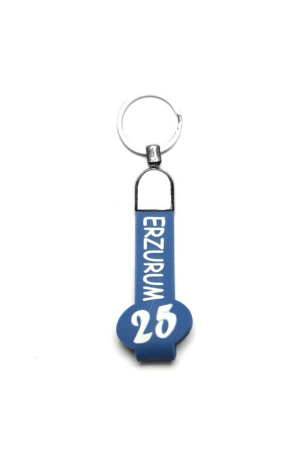 New Life Promosyon Nl Slikon Saplı Şehir Plaka Anahtarlık - Image 1