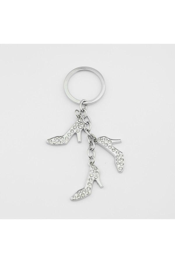 New Life Promosyon Nl Stiletto Figürlü Taşlı Anahtarlık - Image 1