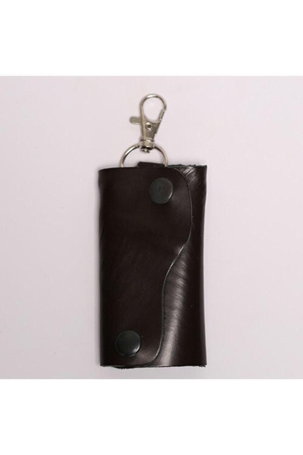 New Life Promosyon Nl Deri Siyah Anahtarlık - Image 1