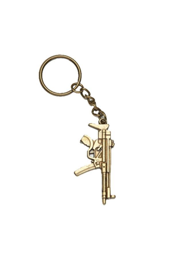New Life Promosyon Nl Pirinç Kaplama Silah Figürlü Anahtarlık - Image 1