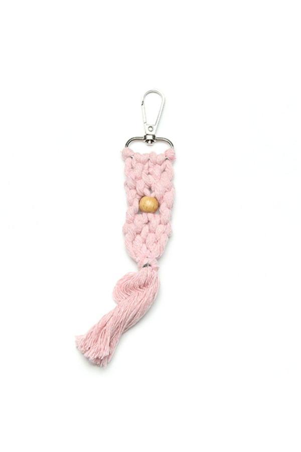 New Life Promosyon Nl Makrome Anahtarlık ( Açık Pembe) - Image 1