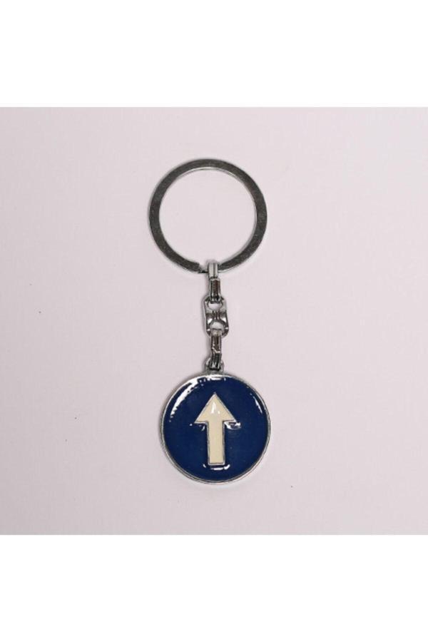 New Life Promosyon Nl Yenihayat Yön Tabelası Temalı Anahtarlık - Image 1