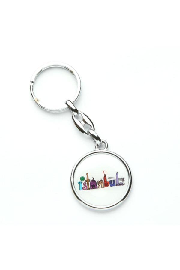 New Life Promosyon Nl Istanbul Yazılı Anahtarlık - Image 1