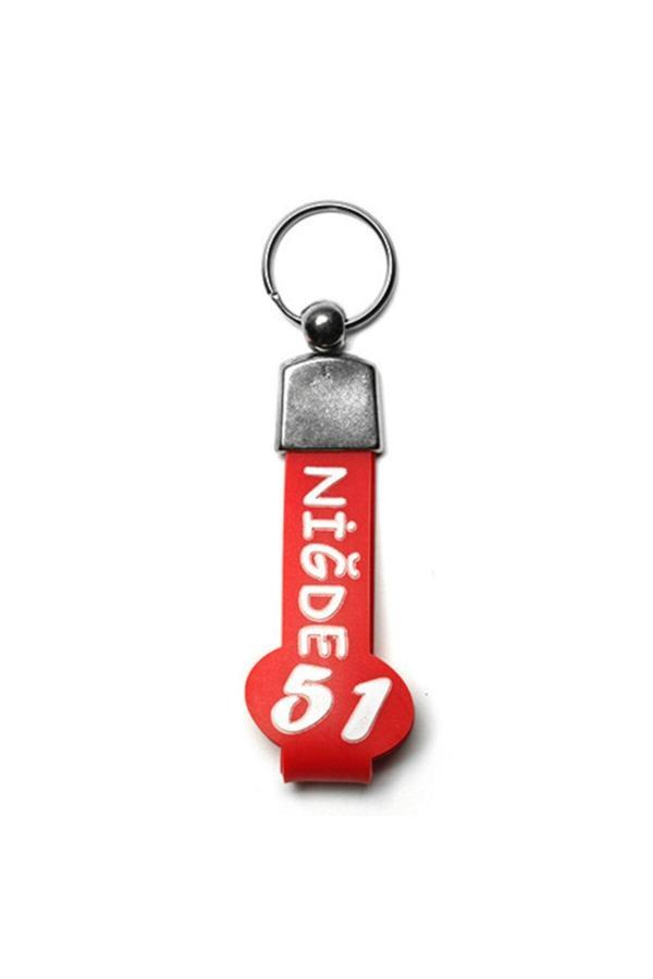 New Life Promosyon Nl Slikon Saplı Şehir Plakalı Anahtarlık - Image 1