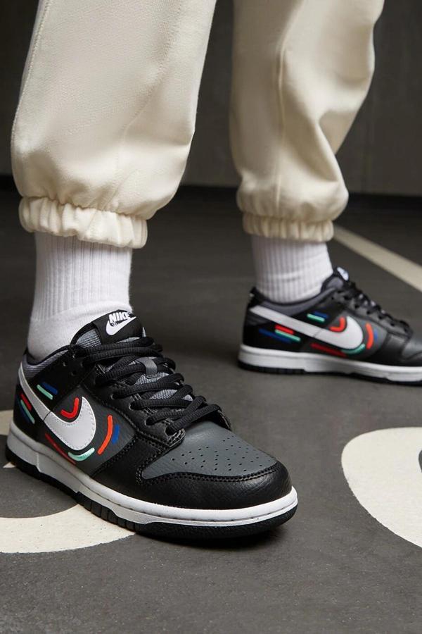 Nike Dunk Low Next Nature Genç Siyah Çocuk Ayakkabısı - Image 1