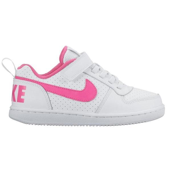Nike Court Borough Low 2 Leather Gerçek Deri Beyaz Spor Ayakkabı - Image 1