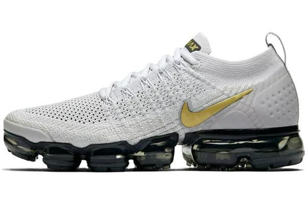 Nike Air VaporMax Flyknit 2 Sneaker Gray Kadın Günlük Spor Ayakkabı Gri - Image 1