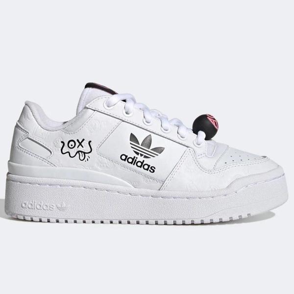 Adidas Forum Bold X Andre Saravia Womens Sneaker White Kadın Günlük Spor Ayakkabı Beyaz - Image 1