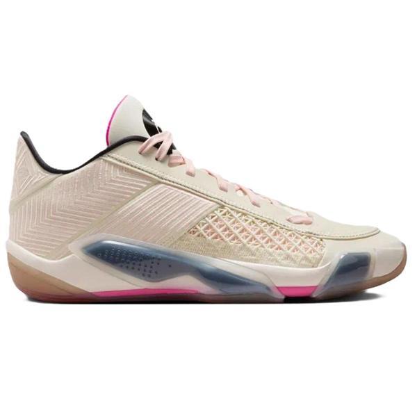 Nike Air Jordan XXXVIII Low Basketball Shoes Erkek Basketbol Ayakkabısı Krem - Image 1