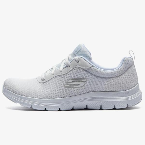 Skechers Flex Appeal 4.0 Brilliant View Memory Foam Womens Walking Shoes Black Hafızalı Taban Kadın Yürüyüş Ayakkabısı Beyaz - Image 1