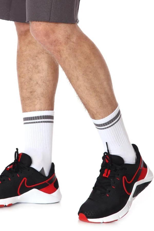 Nike Legend Essential 2 Training Shoes Spor Antrenman Ayakkabısı Siyah Kırmızı - Image 1