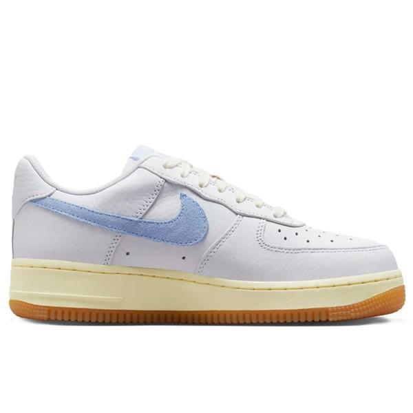 Nike Air Force 1 '07  Leather White Hakiki Deri Unisex Sneaker Ayakkabı Beyaz - Image 1