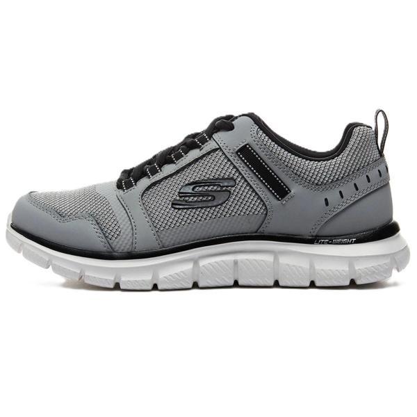Skechers Track Air Cooled Memory Foam Hafızalı Taban Erkek Günlük Spor Ayakkabı Gri - Image 1