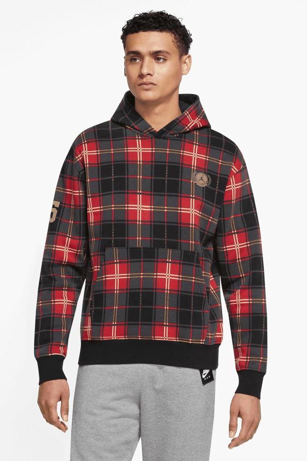 Nike Jordan Essential Holiday Unisex Black Hoodie Kapüşonlu Sweatshirt - Image 1