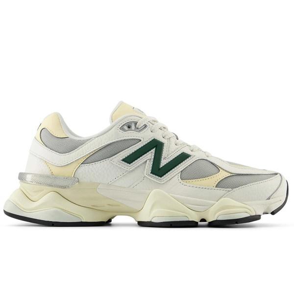 New Balance 9060 Hakiki Deri Unisex Günlük Spor Ayakkabı Beyaz - Image 1