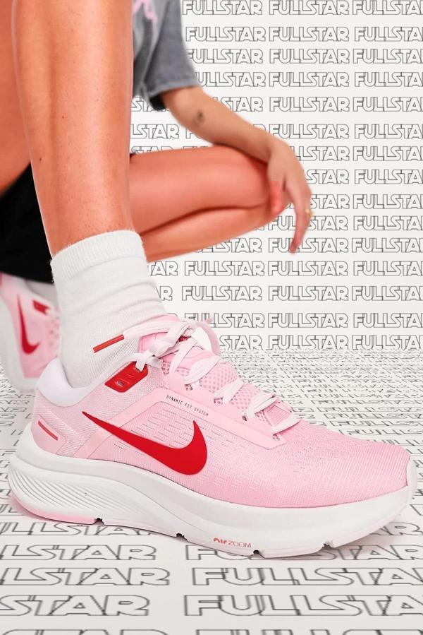 Nike W Air Zoom Structure 24 Running Shoes Yürüyüş Koşu Ayakkabısı Pembe - Image 1