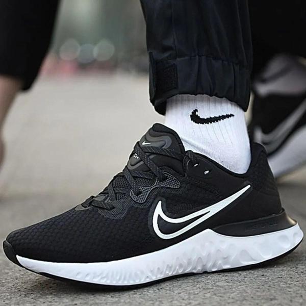 Nike Renew Run 2 Erkek Koşu Ayakkabısı Siyah - Image 1