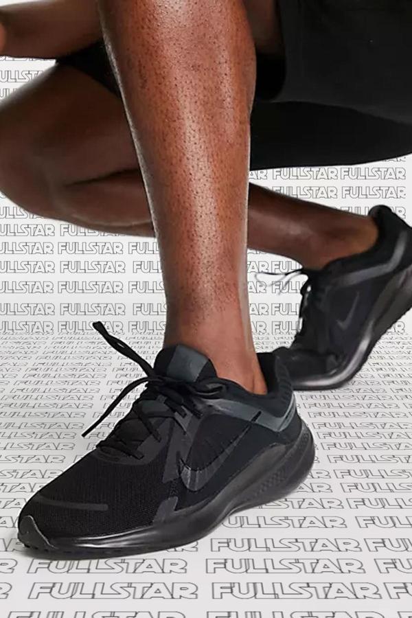 Nike Quest 5 Walk Running Shoes Black Unisex Yürüyüş Koşu Ayakkabısı Siyah  - Image 1