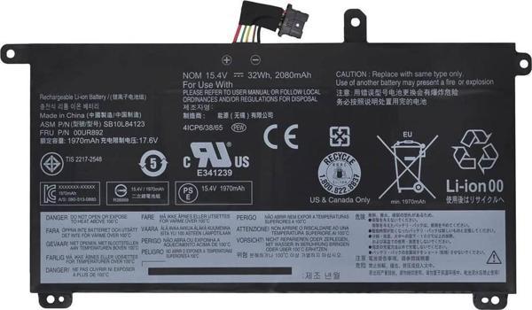 İnfostar Lenovo SB10L84121 Notebook Bataryası Pili - Dahili (İç) - Image 1