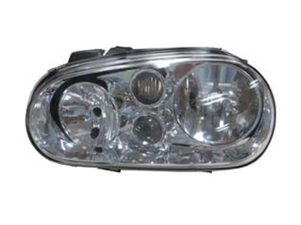 1998-2004 Volkswagen Golf 4 Far Lambası Sol Manuel Sisli H7-H1-H3 (7Pin) (Famella) (Adet) (Oem No:1J - Image 1