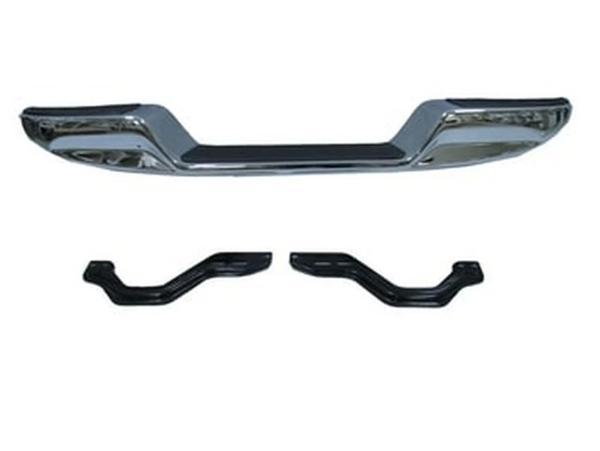 2002-2005 Toyota Hilux Pıck Up Ln145- D4D Arka Tampon (Nikelajlı Altı Bombeli Bağlantı Braketleri İl - Image 1