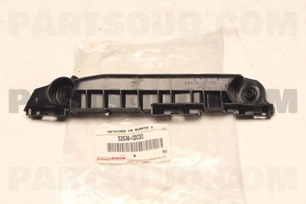 Tampon Bağlantı Braketi Yarıs Ön 06-09 Sol (Oem No: 52536-0D030) - Image 1