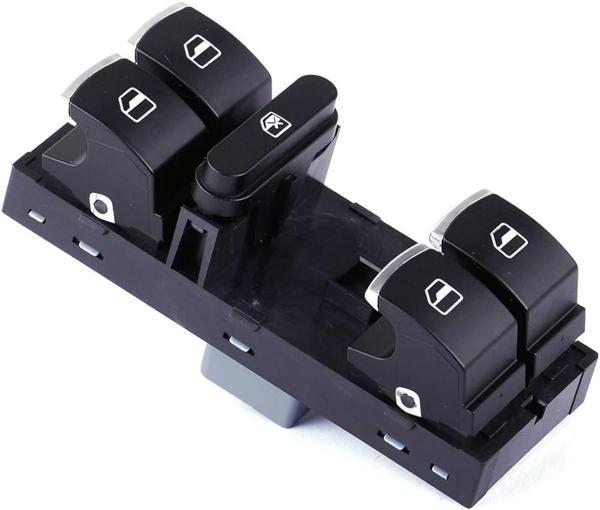 Cam Açma Dügmesı Dörtlü / Kromlu Vw Passat-Passat Cc Bm 10- (Oem No: 3C8959857) - Image 1