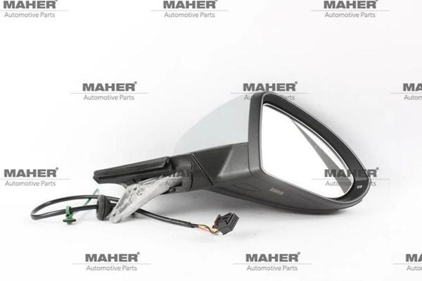 Dış Dikiz Aynası Golf7 2013-2017 Elektrikli, Isıtmalı, Astarlı Sağ (Oem No:5G1857508Cl9B9) (Adet) - Image 1