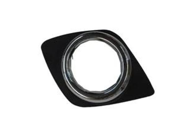 Toyota Rav4- 09/10; Sis Lamba Kapağı Sol Siyah Sis Delikli (Nikelaj Çerçeveli) (Oem No: 52128-42080) - Image 1