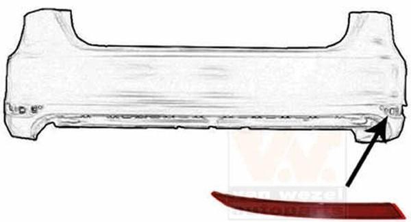 Reflektör Jetta Sağ 2010-- Oem No: 5C6945106A - Image 1