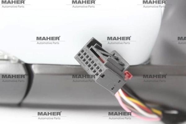 Dış Dikiz Aynası Golf6 2008-2012 Elektrikli, Isıtmalı, Sinyalli, Astarlı Sağ (Oem No:5K0857508Ad9B9) - Image 1