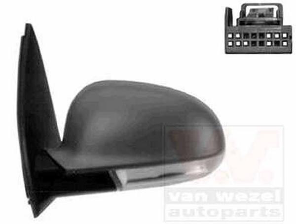 Volkswagen Golf5 2004 2009 Dış Dikiz Aynası Sol Elektrikli  Vm 197Ehpal (Oem No:1K1857507Dc) - Image 1