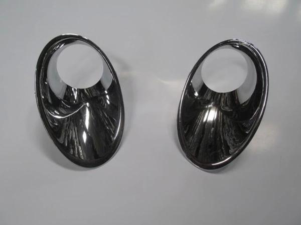 Renault Megane- 3- Hb- 12/13; Sis Lamba Kapağı Çerçeve Nikelajı Sağ/Sol Set 2 Parça (Oem No: 2615210 - Image 1