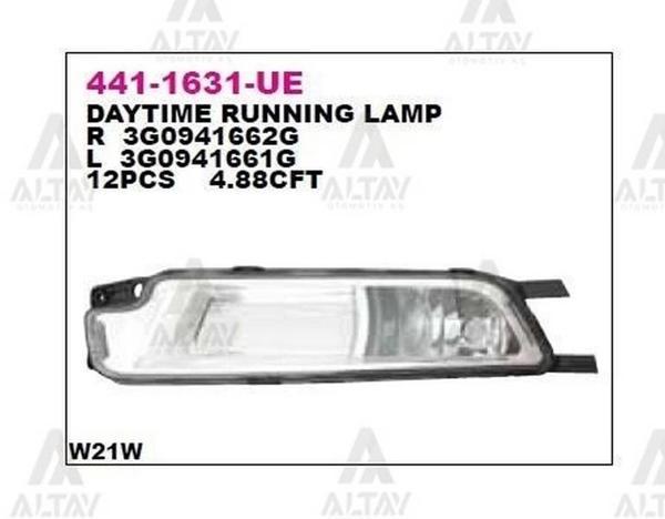 Sis Farı Passat 2014 Sonrası  Sol (Gündüz Sürüş) (Oem No:3G0941661G) (Adet) - Image 1