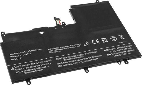 İnfostar Lenovo IdeaPad Yoga 700-14ISK, L14M4P72 Notebook Bataryası Pili - Image 1