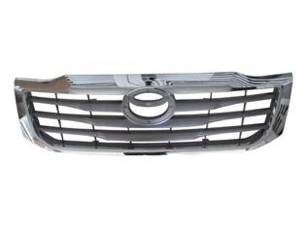 Toyota Hılux- Pıck Up Vıgo- D4D 12/15; Ön Panjur Nikelajlı (İç Peteği Koyu Gri) (Fpı) (Oem No: 53111 - Image 1